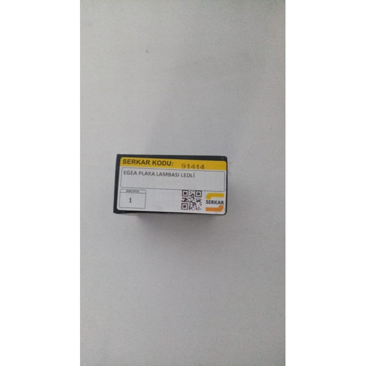 Fiat Egea Plaka Lambası Ledli 52128551 Fiat Egea Plaka Lambası Ledli 52128551