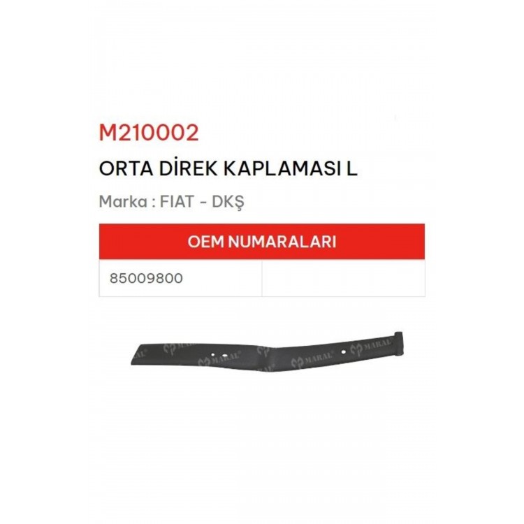 ORTA DIREK KAPLAMASI BAKALITI SOL DKS 85009801 EGP