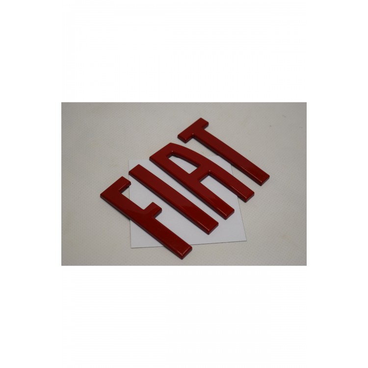 Fiorino ve Doblo Ön Panjur FIAT Yazısı Kırmızı 155302707