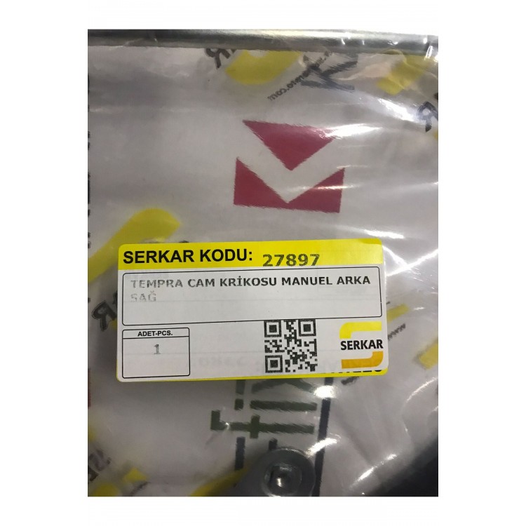 tempra sağ arka cam kriko manuel 7603208 tempra sağ arka cam kriko manuel 7603208