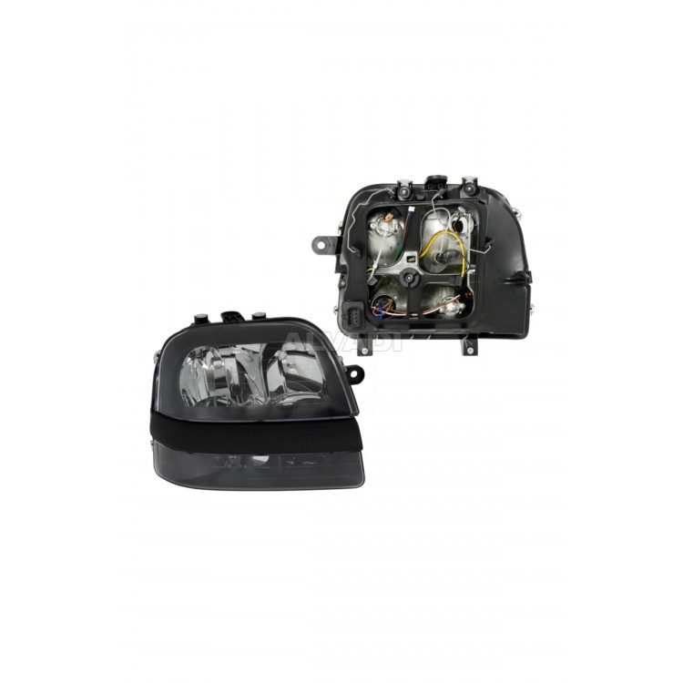 Fiat Doblo 2001-2005 Far Sol Sisli Manuel (2xH1 / 1xH7 / 1xPY21W / 1xW5W) Oem No (46807768)