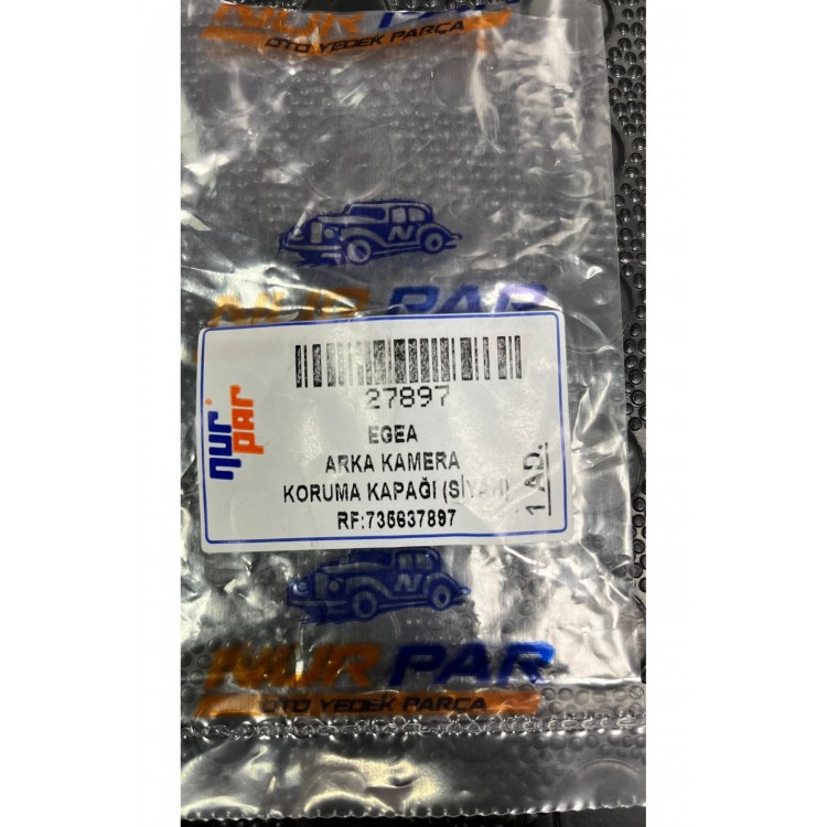 Fiat Egea Arka Kamera Kapağı Siyah Fiat Egea Arka Kamera Kapağı Siyah