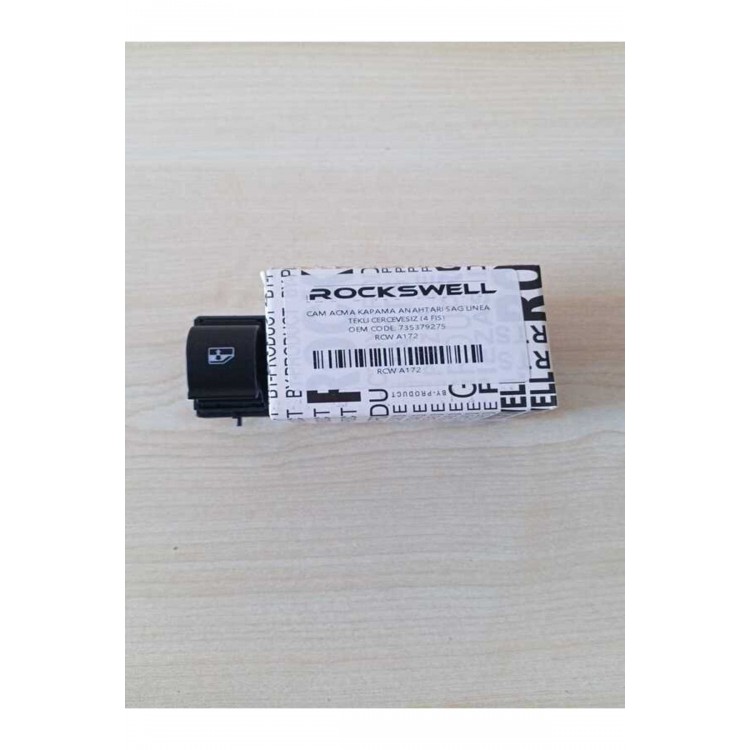 Fiat Linea Sağ Ön Kapı Cam Açma Düğmesi Anahtarı 735379275 Fiat Linea Sağ Ön Kapı Cam Açma Düğmesi Anahtarı 735379275