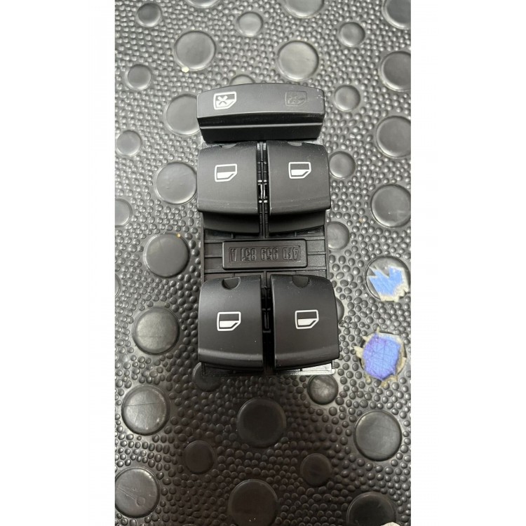 4FD959851A AUDI A3 A6 S6 C6 Q7 için Sol Sürücü Tarafı Elektrikli Cam Kontrol Düğmesi 4FD959851A AUDI A3 A6 S6 C6 Q7 için Sol Sürücü Tarafı Elektrikli Cam Kontrol Düğmesi