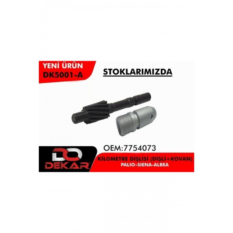 KİLOMETRE DİŞLİSİ + KOVAN DK5001A PALİO ALBEA DOBLO SIENA 7754073 EGP